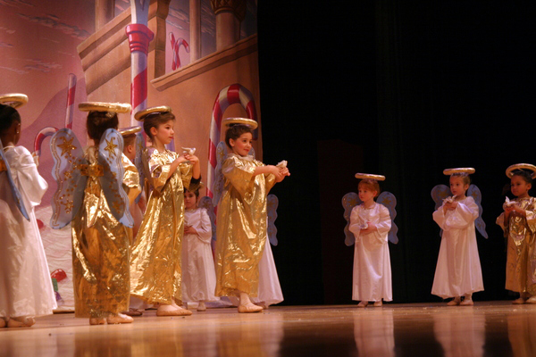 "Nutcracker " angels come in all sizes.