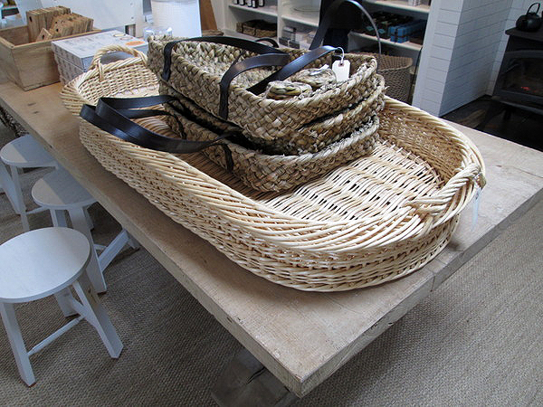 Baskets at Bloom.   MARSHALL WATSON