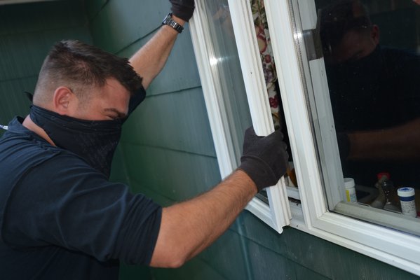 Windows left slightly ajar can become easy targets for burglars. ALEX GOETZFRIED