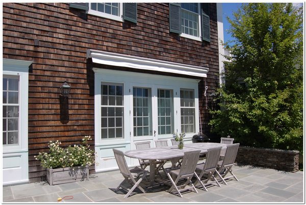 Awnings by C.E. King allow homeowners to create a living space outdoors, shaded or not. COURTESY C.E. KING