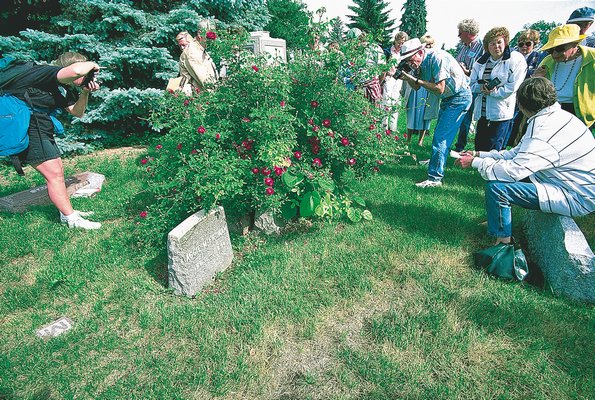 Michael Shoup discovered roses flourishing long after the people who planted them had gone. MICHAEL SHOUP