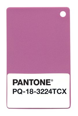 Pantone has declared Radiant Orchid its 2014 Color of the Year. COURTESY PANTONE