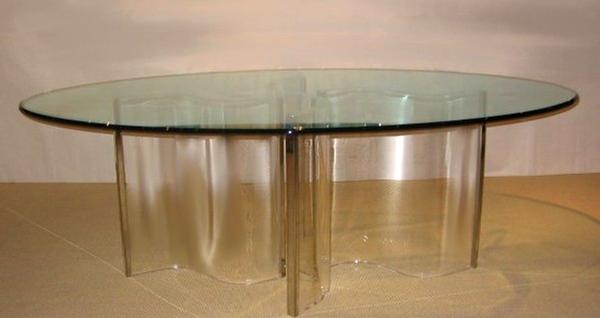 Curves dining table.