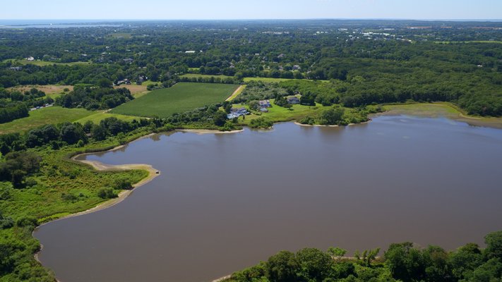 Three parcels on Poxabogue Pond are on the market for $65 million
