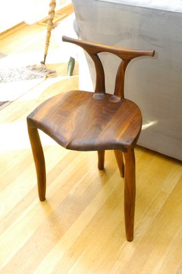 An example of Tom McCormick's chairs.  DANA SHAW