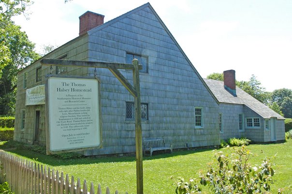 The historic Halsey House.