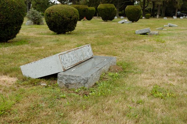 Recent vandalism at Southampton cemeteries has officials questioning the motives.