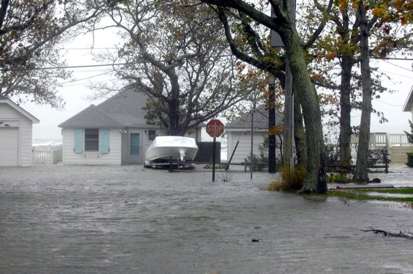 Hurricane Sandy swept up the East Coast in October 2012 leaving devastating damage in her wake. PRESS FILE