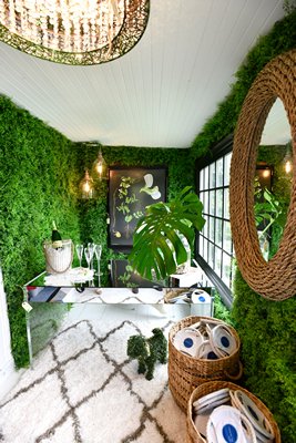 Melanie Roy's room at the ARF Designer Showhouse. DANA SHAW