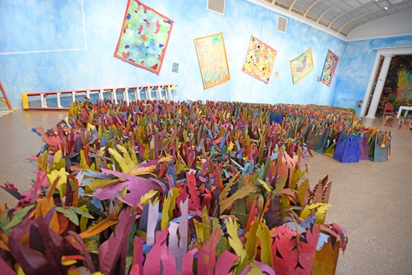 “Light of the Ocean” by New York City-based artist Francisco Alvarado-Juárez opens on Friday, November 2 at the Southampton Arts Center.  DANA SHAW