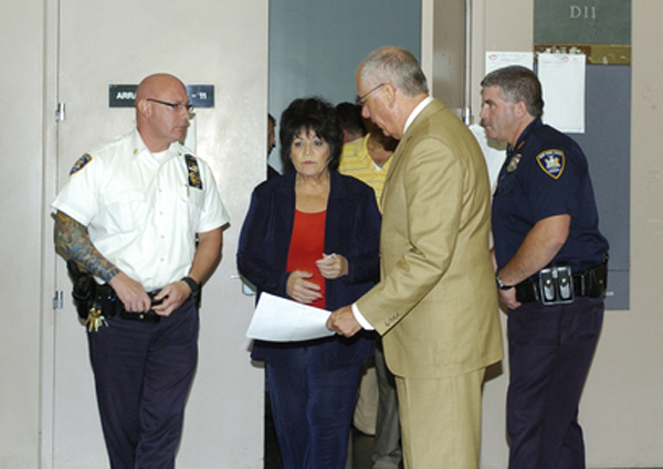 Brookhaven Town Clerk Pamela Betheil, seen here, was charged with fraud on July 30.