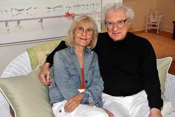 Margery and Sheldon Harnick. MICHELLE TRAURING