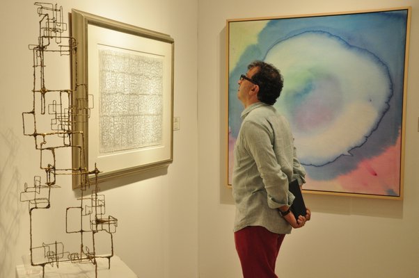 Scenes from the third annual Art Southampton, which opened with a VIP preview party on Thursday night. MICHELLE TRAURING