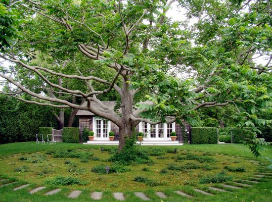 A garden featured on Sunday's Horticultural Alliance of the Hamptons tour.  ERIKA SHANK