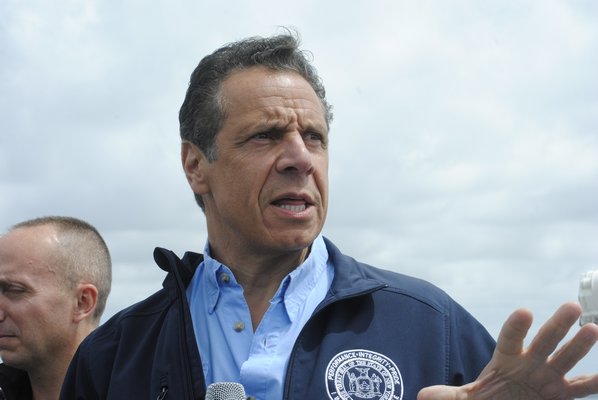 Governor Andrew Cuomo is proposing banning the release of both arrest information and mugshots by New York state’s police departments.   PRESS FILE