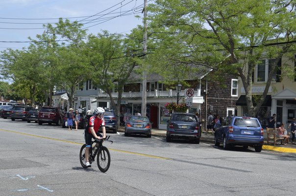 Main Street in Westhampton Beach. ANISAH ABDULLAH