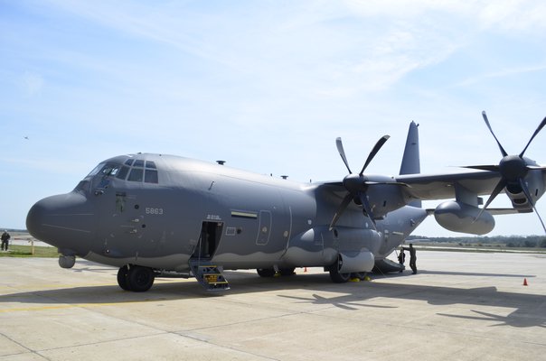 The 106th Rescue Wing introduced its newest aircraft, the HC-130J Combat King II, which will primarily be used for recovery operations. ANISAH ABDULLAH