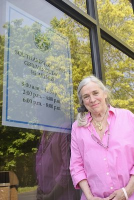 Kathleen Cruickshank, a 74-year-old Southampton Village resident, saw her property valuation increase by nearly $1 million this year. JEN NEWMAN