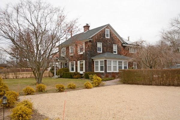 The Borsack residence is a third-generation home built in the Strong family compound on Accabonac Road in East Hampton Village. JD ALLEN