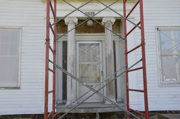 The Nathaniel Rogers House is slowly returning to its former glory. By Shaye Weaver