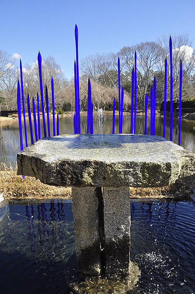 Scenes from LongHouse Reserve in East Hampton. MICHELLE TRAURING