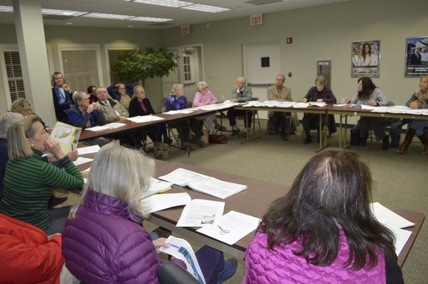 Monday night's Bridgehampton CAC meeting featured Southampton Town Councilwoman Christine Scalera and planning divisio