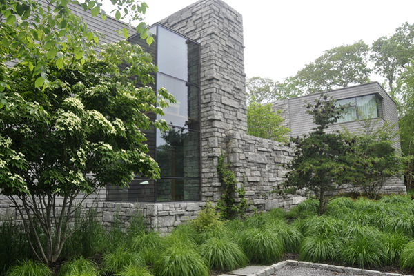 Daniel Chung & Alexandra Alger's East Hampton garden was featured on the "Landscape Pleasures: Down the Garden Path" tour last weekend. MICHELLE TRAURING