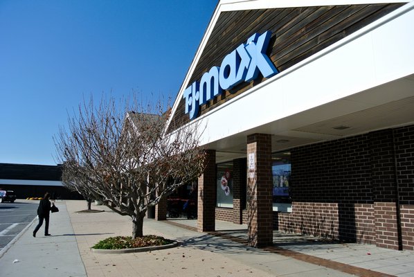 The TJ Maxx store in the Bridgehampton Commons in Bridgehampton is hoping to expand and include a Marshall's.   DANA SHAW