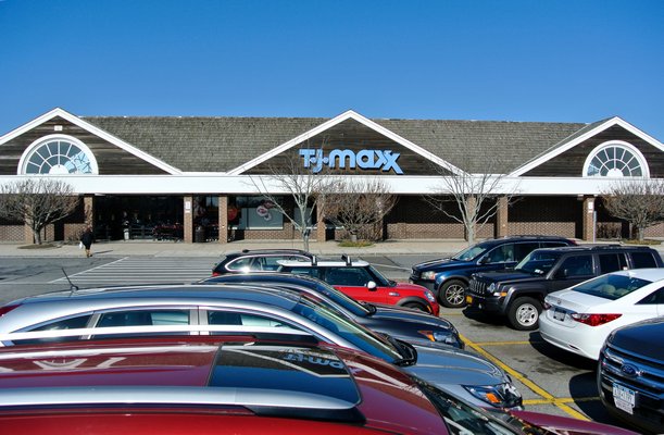 The TJ Maxx store in the Bridgehampton Commons in Bridgehampton is hoping to expand and include a Marshall's.   DANA SHAW