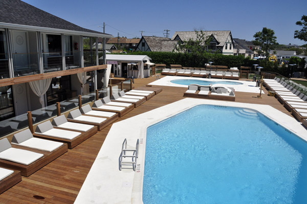 The Montauk Beach House opened last weekend. MICHELLE TRAURING