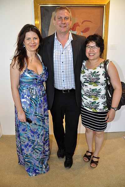 Daniela Pondeva, Alan Lupiani and Johannah Silva. MICHELLE TRAURING
