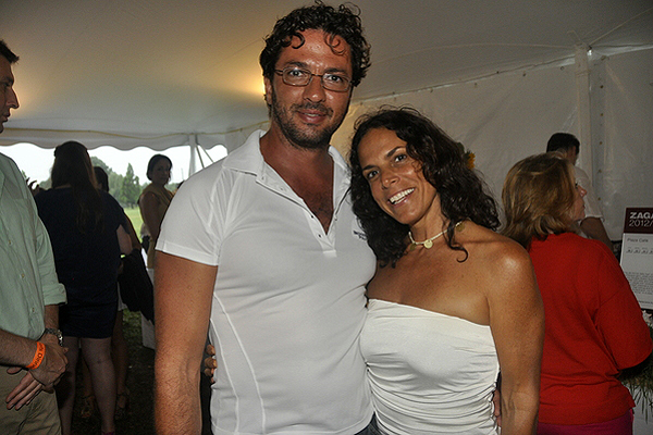 Sergio Trapote and Melissa Perlman. MICHELLE TRAURING