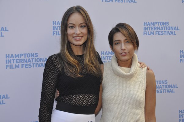 Olivia Wilde and Reed Morando. MICHELLE TRAURING