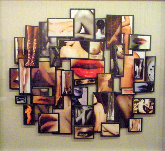 E.E. Tucker's "Deconstructing the Nude" is now on view at Crazy Monkey in Amagansett.