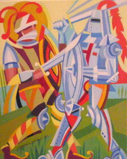 Giancarlo Impiglia's "The Crusader" at Marders.