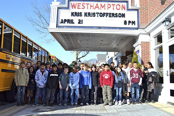 The Southampton Intermediate School 5th grade visited the Westhampton Beach Performing Arts Center for a performance of the Massachusetts-based Shakespeare & Company's "A Midsummer's Night's Dream."