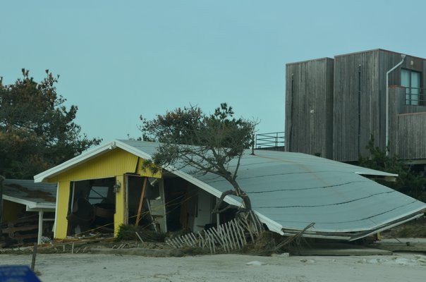 Hurricane Sandy swept up the East Coast in October 2012 leaving devastating damage in her wake. PRESS FILE