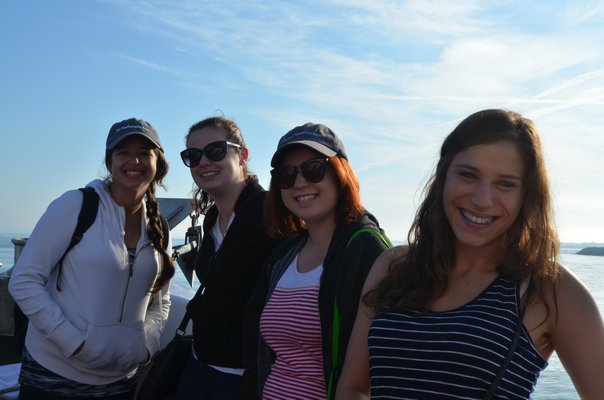 The staff of The Press Newsgroup enjoyed a day of fishing on Thursday aboard the Hampton Lady out of Hampton Bays.