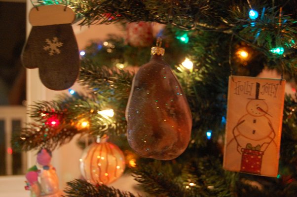 Potato ornaments at Ms. Froehlich's home in Sag Harbor. ERICA THOMPSON