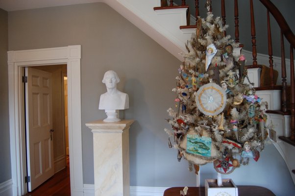 Potato ornaments at Ms. Froehlich's home in Sag Harbor. ERICA THOMPSON