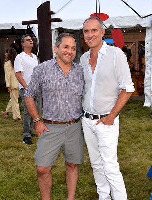 A preview cocktail party for the East Hampton Antiques and Design Show took place on Friday evening at Mulford Farm. KYRIL BROMLEY