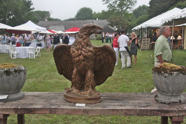 The East Hampton Historical Society gears up for the eighth annual East Hampton Antiques Show at the historic grounds of Mulford Farm from July 19-20. COURTESY EAST HAMPTON HISTORICAL SOCIETY