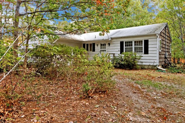 This 900-square-foot, two-bedroom cottage in East Hampton is listed at $399,000. COURTESY THE CORCORAN GROUP