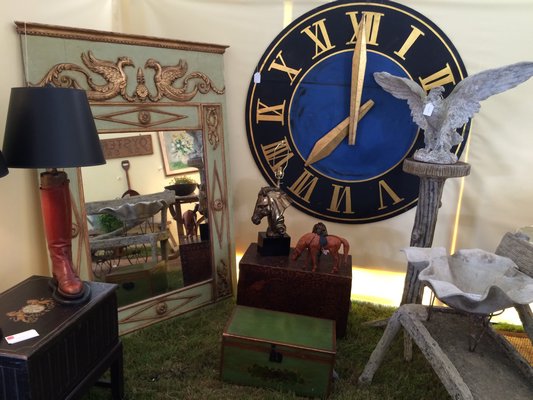 A peek inside one booth at the East Hampton Antiques Show. EAST HAMPTON HISTORICAL SOCIETY