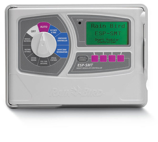 Combining the proven simplicity of the Extra Simple Programming (ESP) controller family with the accuracy of weather-based control, this system by Rain Bird is engineered to save valuable time, money and water. COURTESY RAIN RICH