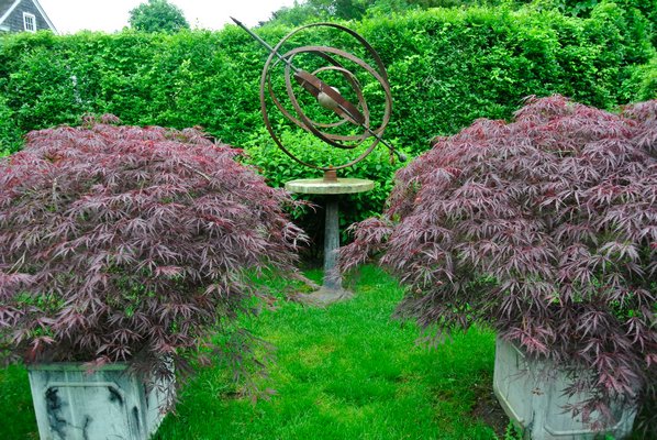 Frances Schultz's garden in East Hampton is one of the stops on the ARF Garden Tour.  DANA SHAW