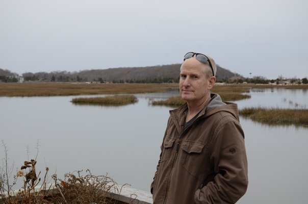 The Southampton Town Trustees denied William Becker's appeal to reissue a duck blind spot that he applied for behind his house. GREG WEHNER