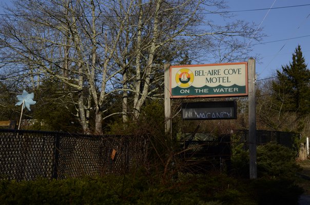 Southampton Town Board members approved the purchase of the Bel-Aire Motel in Hampton Bays. GREG WEHNER