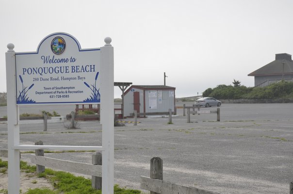 The cost of revitalizing the Ponquogue Beach pavilion in Hampton Bays has nearly doubled since it was originally proposed. GREG WEHNER