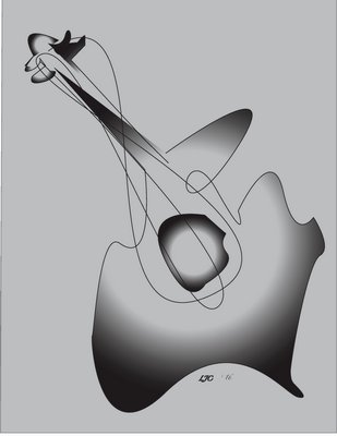 'Guitar' by Larry Costello.